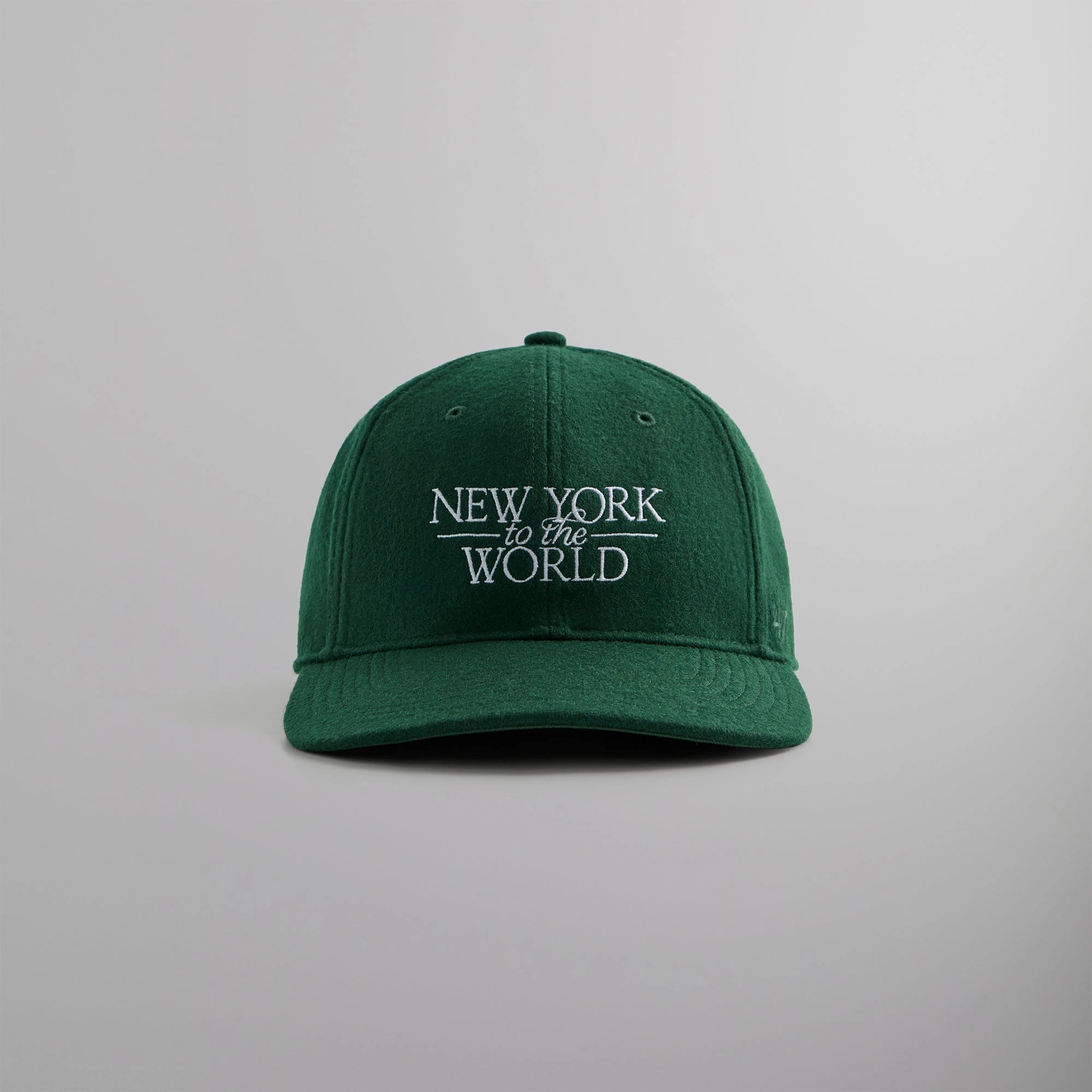 Meticulously crafted Kith & '47 NY to the World Franchise LS Cap - Stadium Wonderful