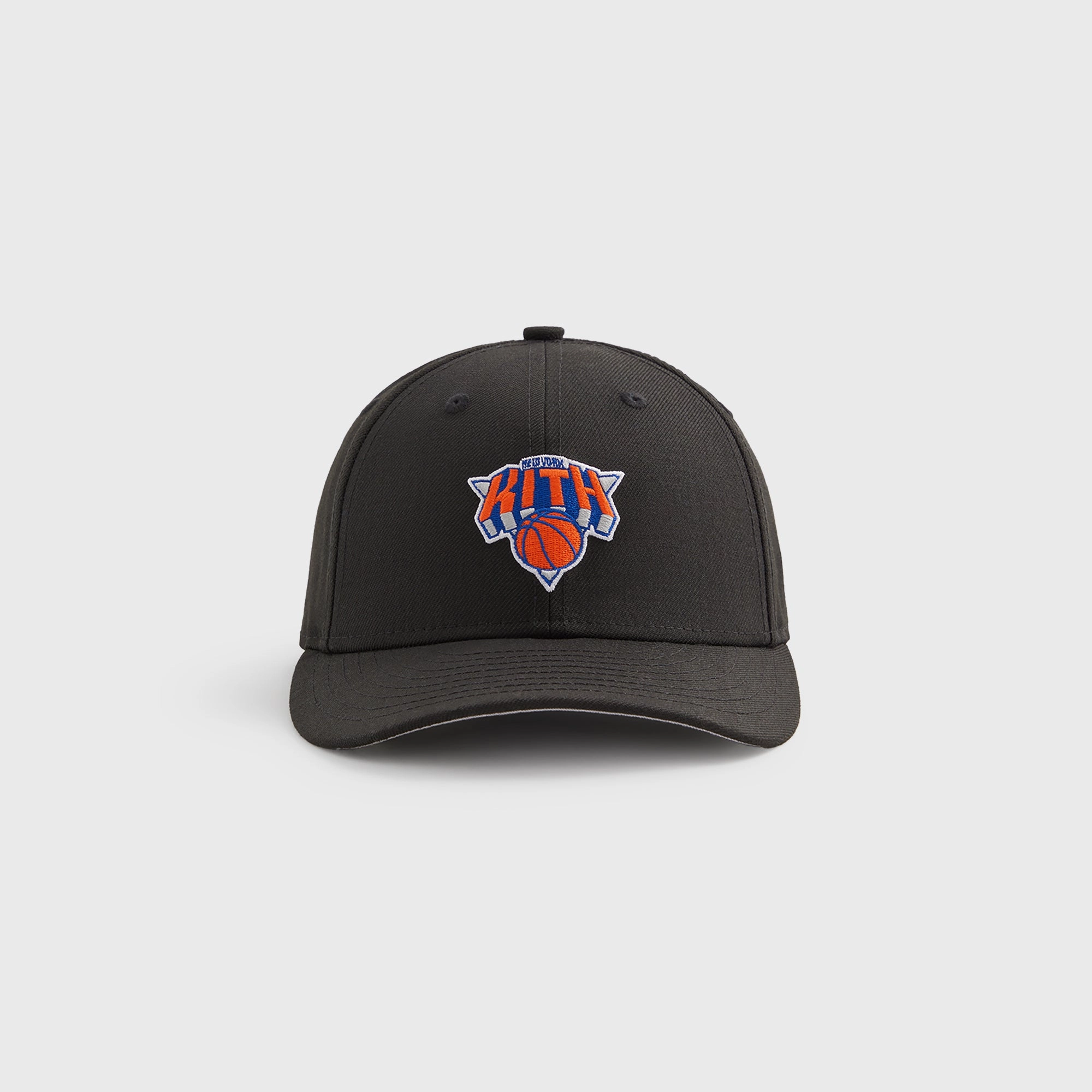 Kith & New Era for the New York Knicks Logo Low Profile 59FIFTY Fitted - Black Green Needed