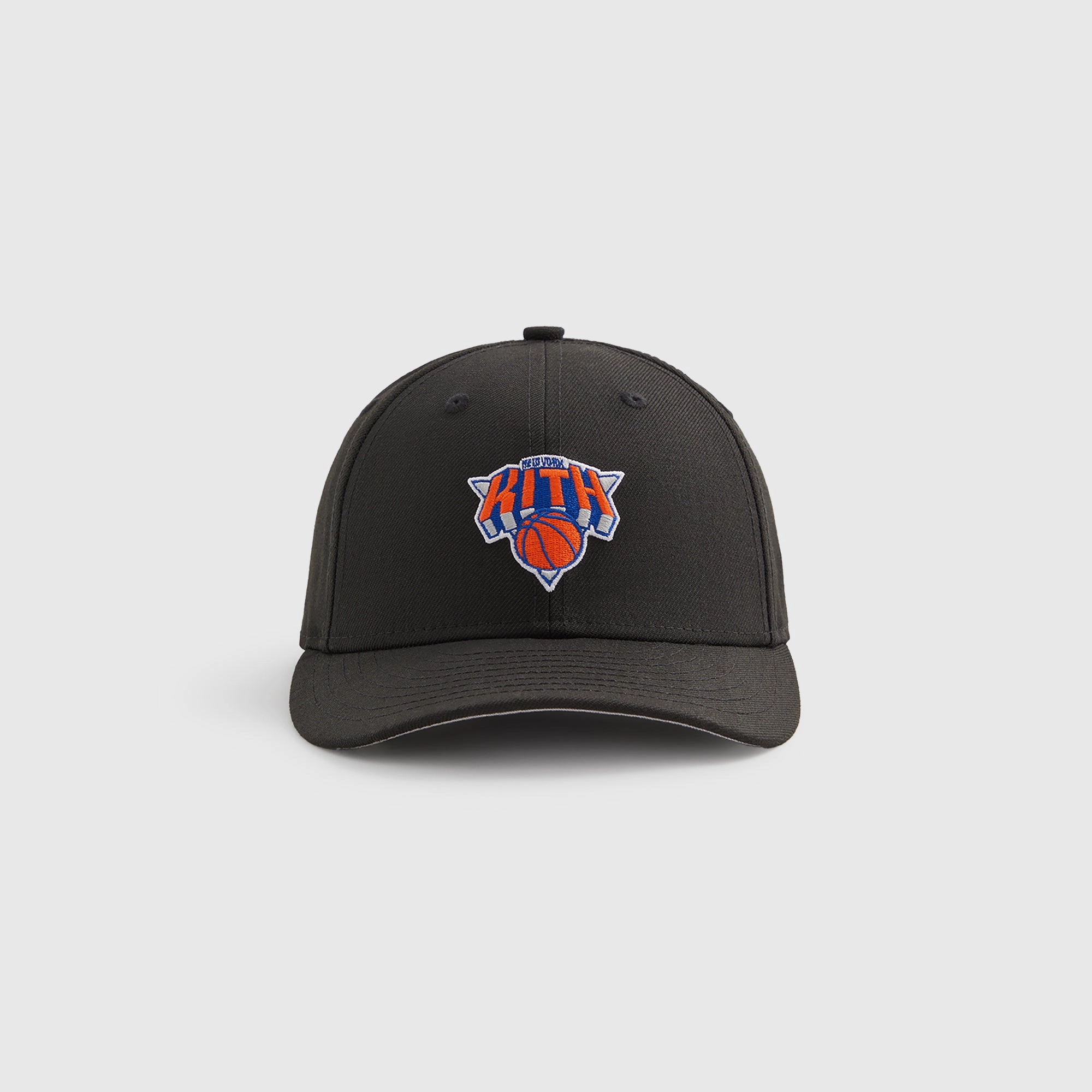 Kith & New Era for the New York Knicks Logo Low Profile 59FIFTY Fitted - Black Refined Coveted