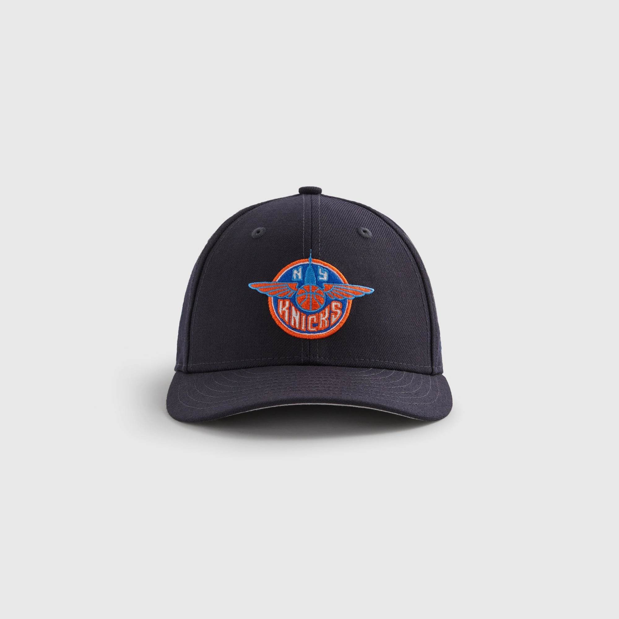 All-inclusive Kith & New Era for the New York Knicks Wings Logo Low Profile 59FIFTY Fitted - Nocturnal Delightful
