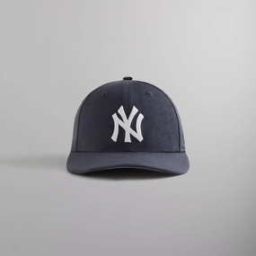 Kith & New Era for the New York Yankees Microsuede 59FIFTY Low Profile Fitted - Nocturnal Sharp Respected