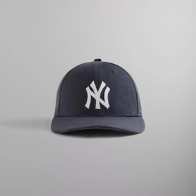 Kith & New Era for the New York Yankees Microsuede 59FIFTY Low Profile Fitted - Nocturnal Sharp Respected
