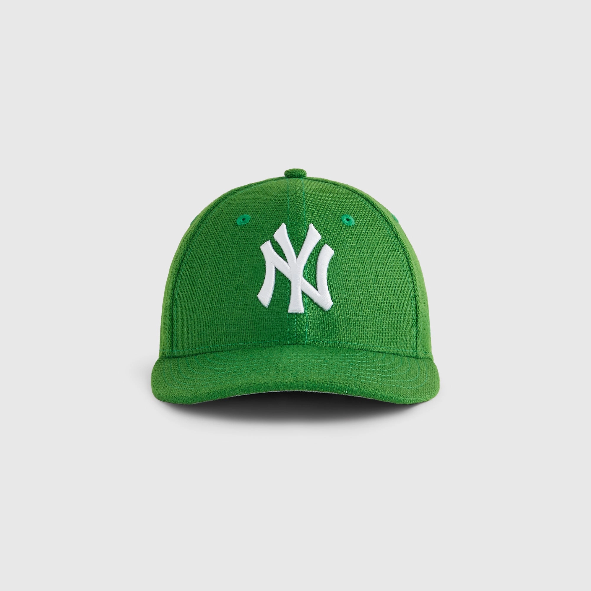 Kith & New Era for the New York Yankees Raffia Low Profile 59FIFTY Fitted - Newt Optimistic Committed