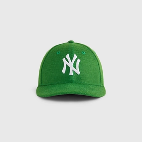 Kith & New Era for the New York Yankees Raffia Low Profile 59FIFTY Fitted - Newt Passionate Adaptable