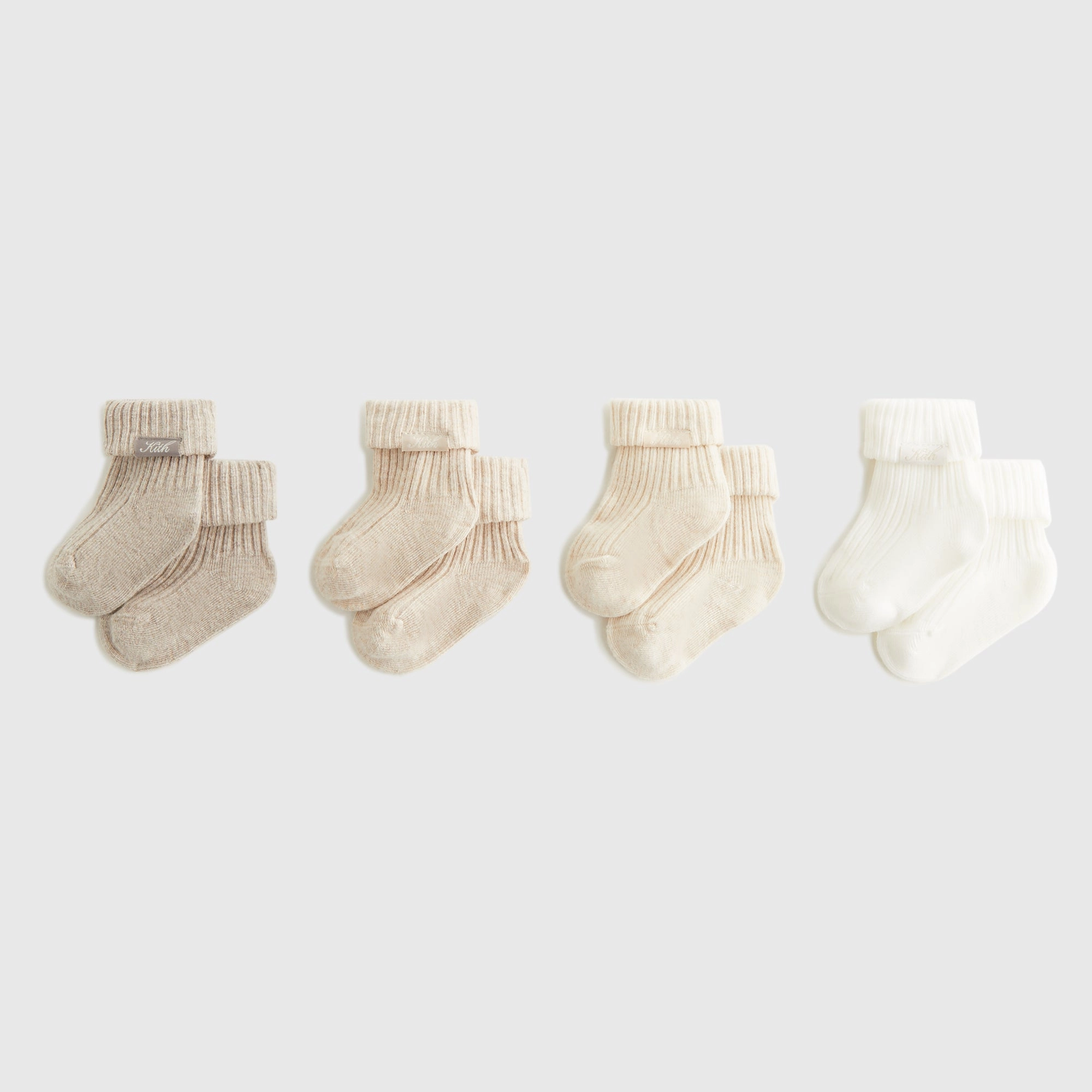 Kith Baby 4-Pack Sock Set - Silk Well-liked Meaningful