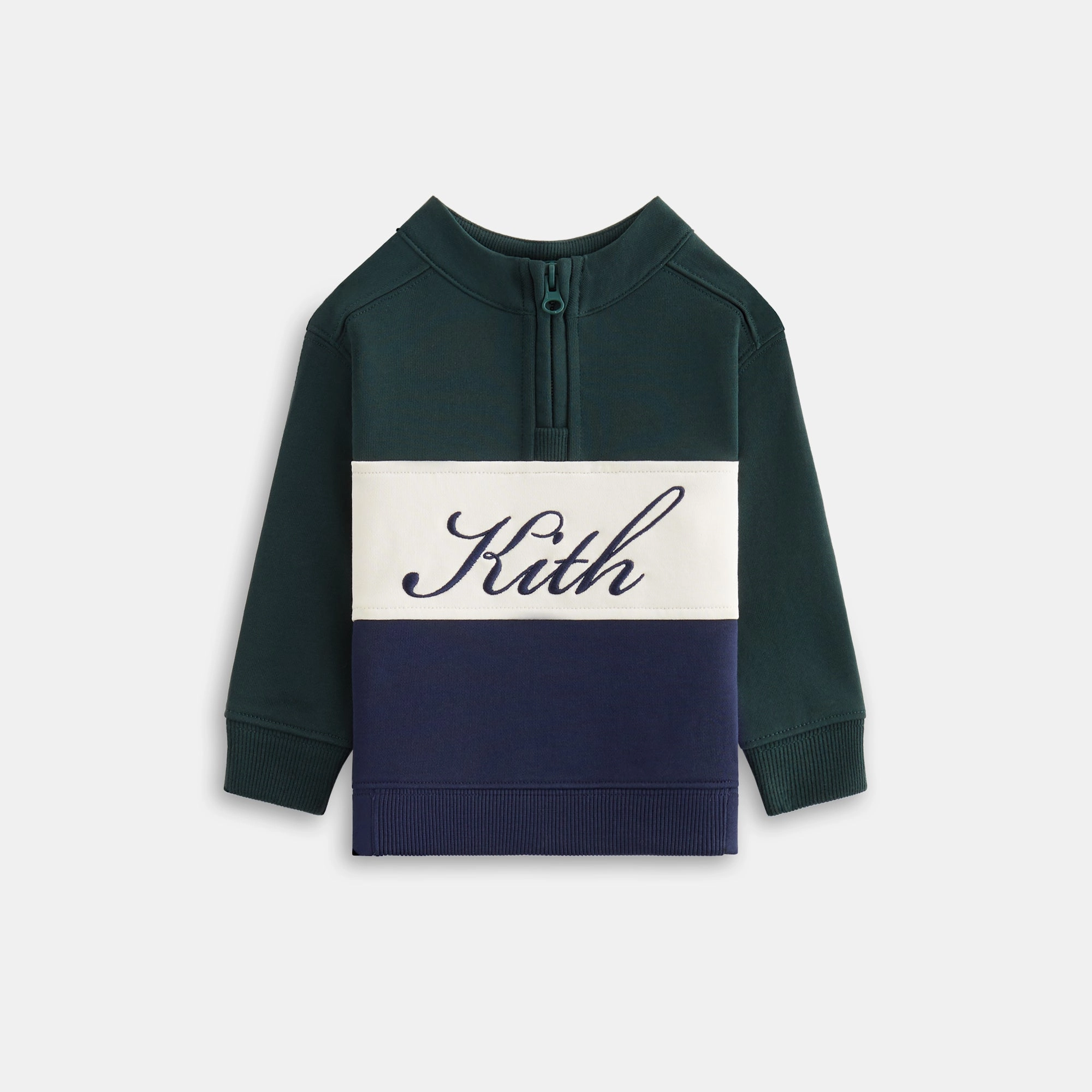 Kith Baby Color-Blocked Hunter Quarter Zip - Nocturnal Unforgettable Magnificent