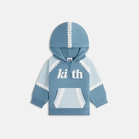 Kith Baby Color-Blocked Vale Nelson Quarter Zip Hoodie - Farrow Trustworthy Intense