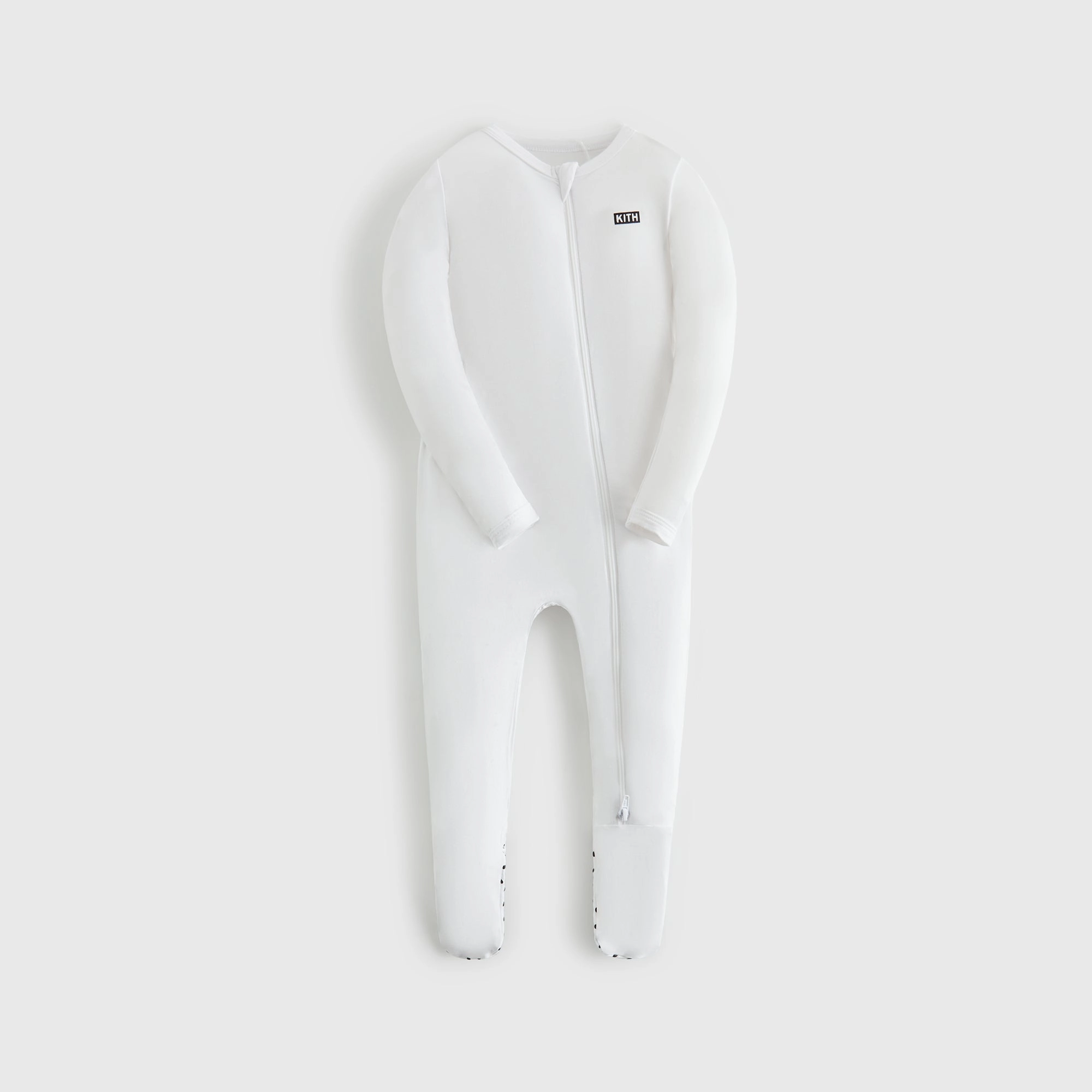 Kith Baby Coverall - White Dependable Upbeat