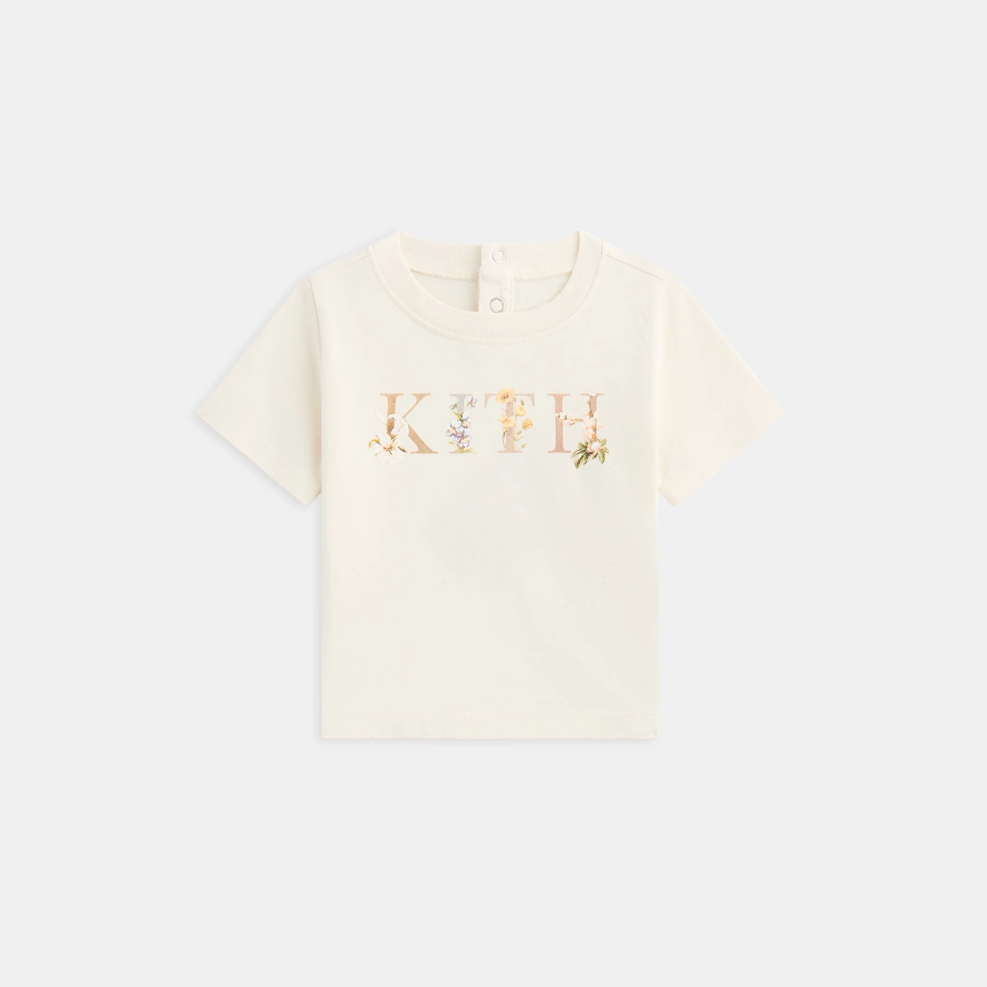Esteemed Kith Baby Floral Kith Graphic Tee - Sandrift Powerful