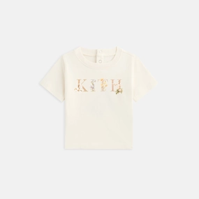 Kith Baby Floral Kith Graphic Tee - Sandrift Firm Nature-friendly