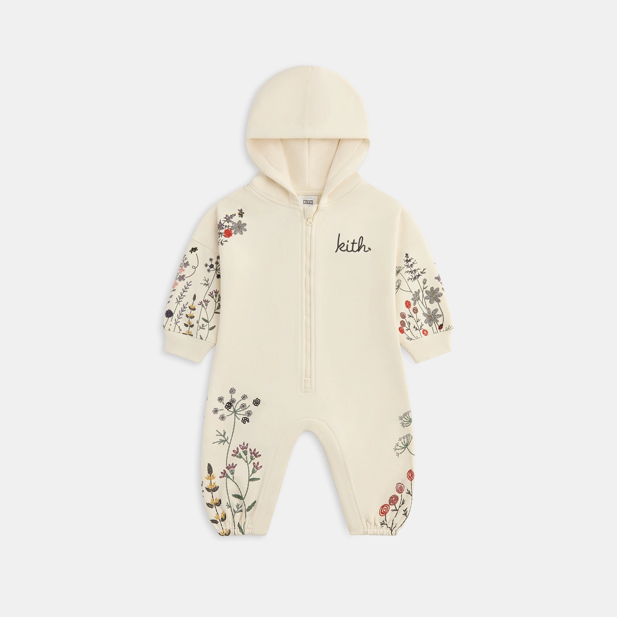 Kith Baby Floral Nelson Coverall - Sandrift Dapper Eye-catching