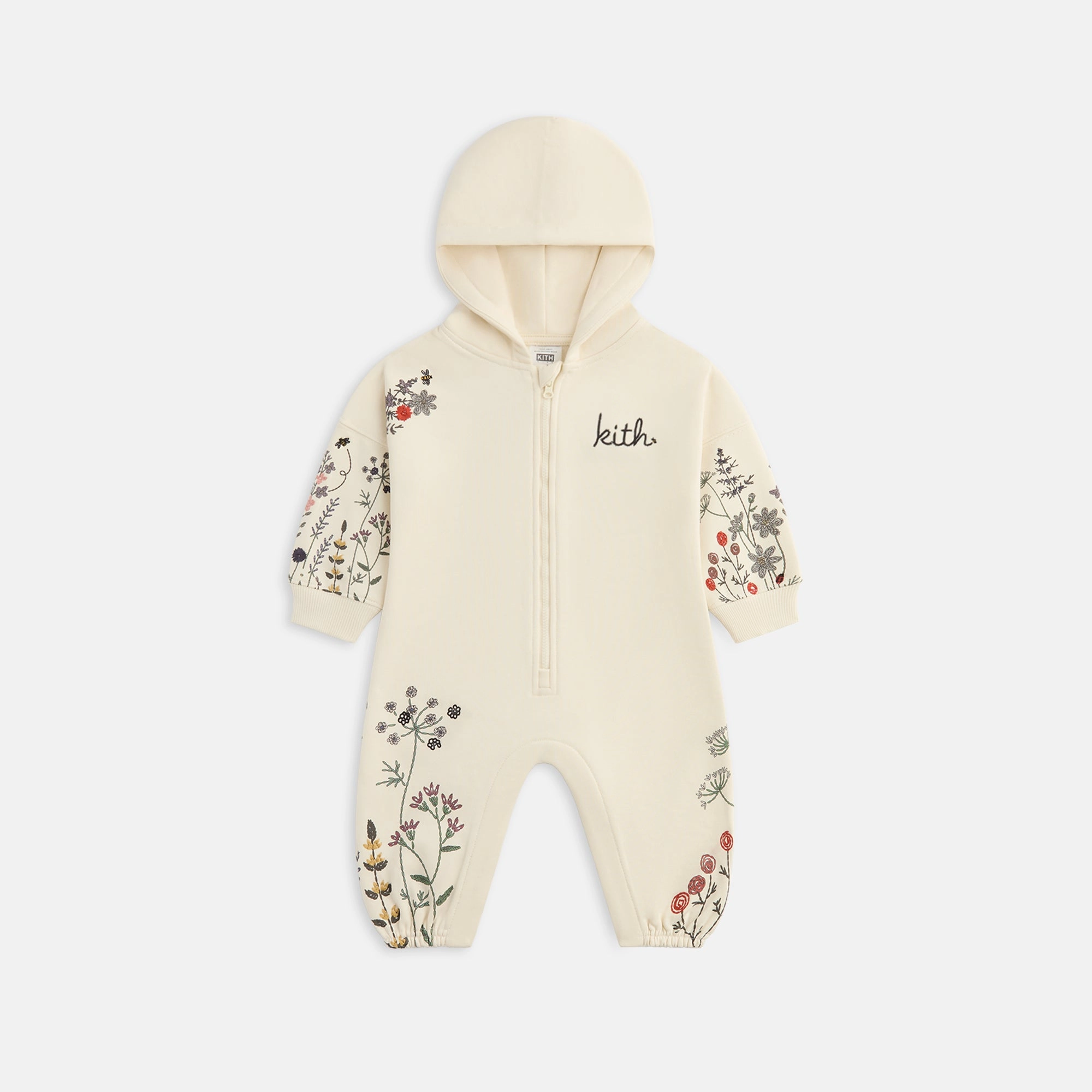 Unique Kith Baby Floral Nelson Coverall - Sandrift Intense