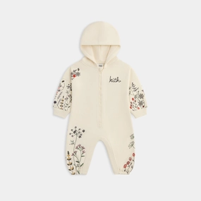Kith Baby Floral Nelson Coverall - Sandrift Dapper Eye-catching