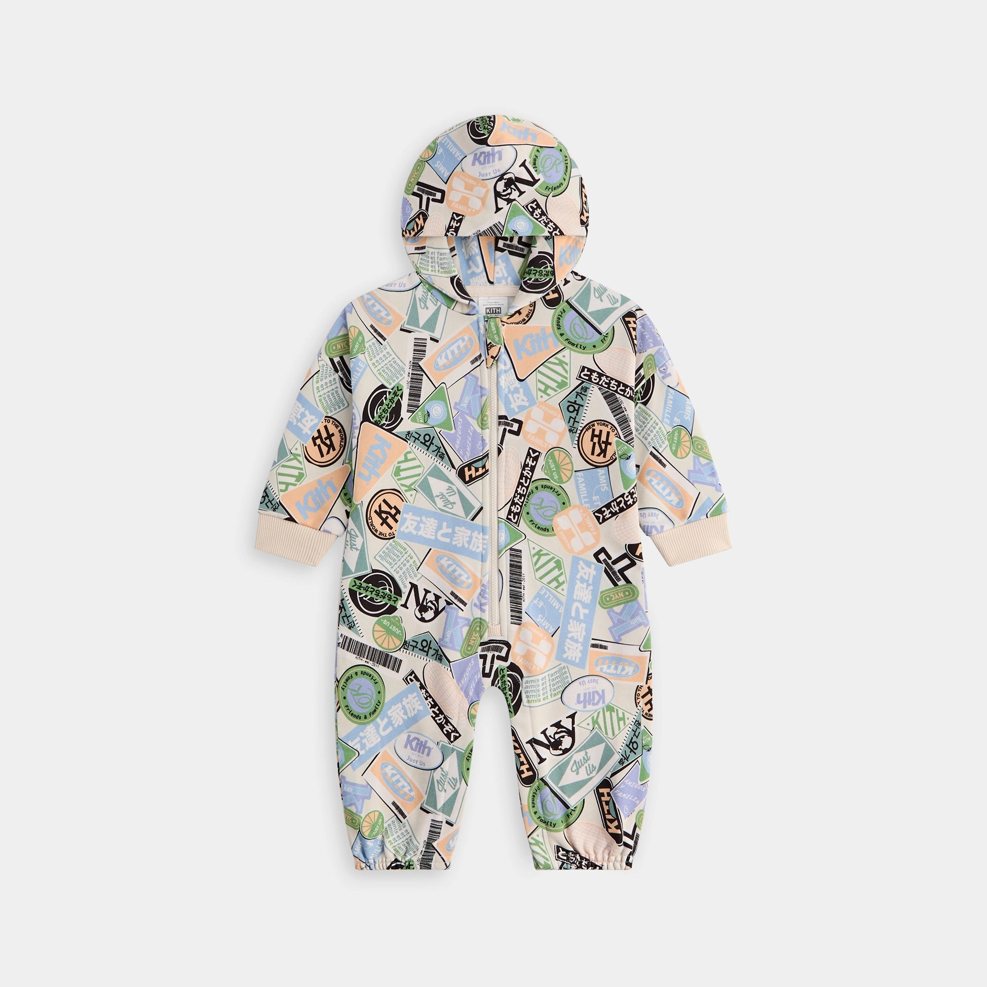 Safe Kith Baby Friends and Family Nelson Coverall - Sandrift Durable
