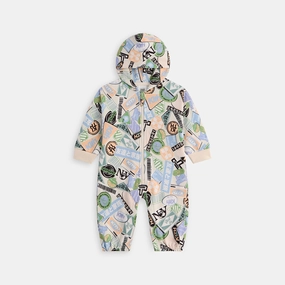 Kith Baby Friends and Family Nelson Coverall - Sandrift Purposeful Old-fashioned