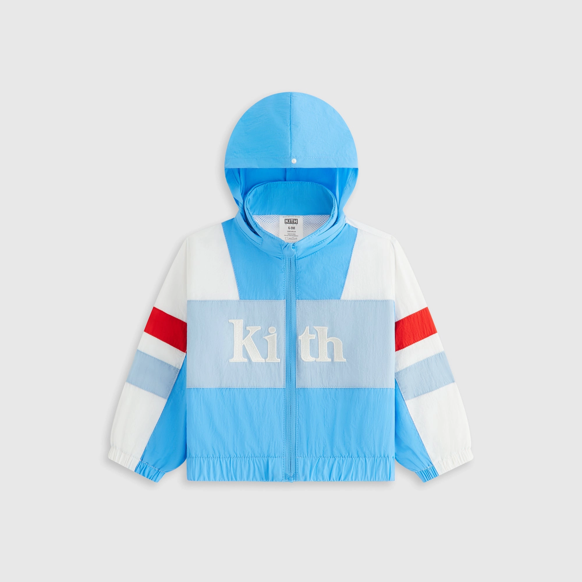 Kith Baby Full Zip Track Jacket - Celeste Avant-garde Aesthetic