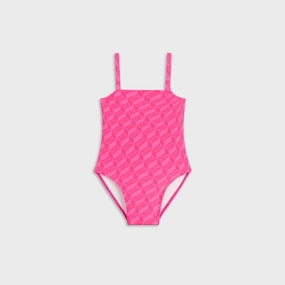 Kith Baby Monogram Audrey One-Piece Swim Suit - Zinnia Harmonious Aesthetic