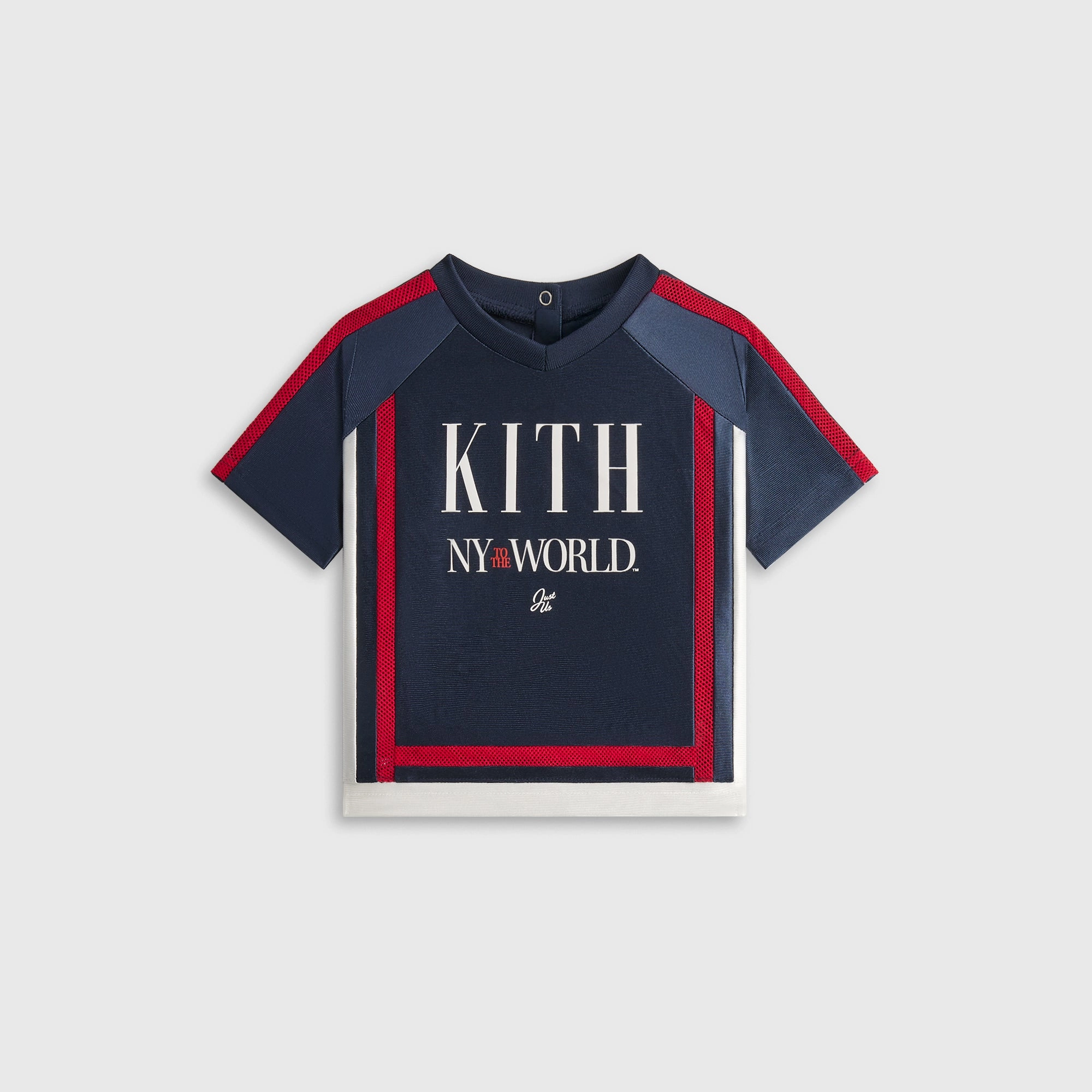 Kith Baby New York to the World Faille Leon Jersey - Nocturnal Sophisticated Holistic
