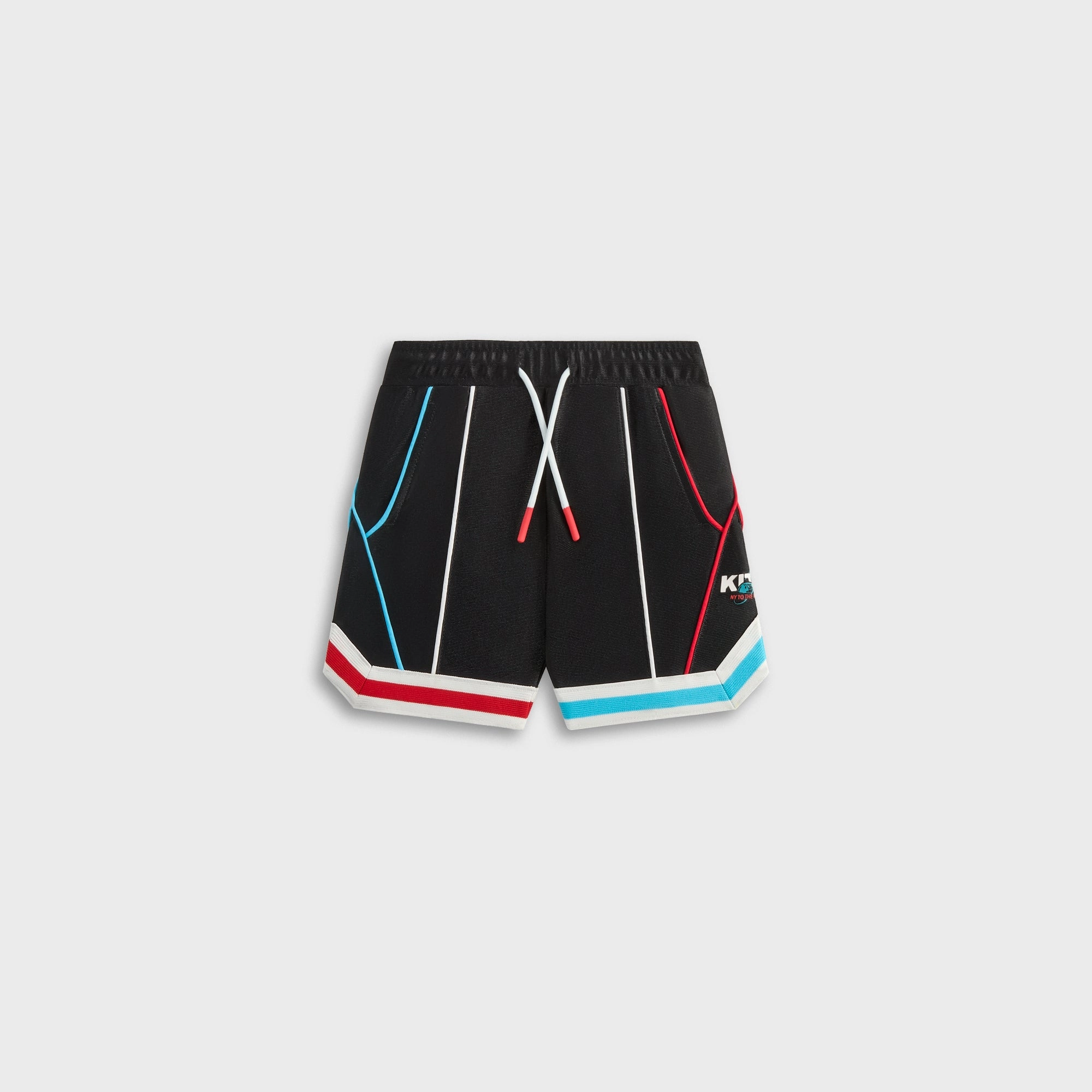Attractive Kith Baby New York to the World Unisphere Faille Short - Black Original