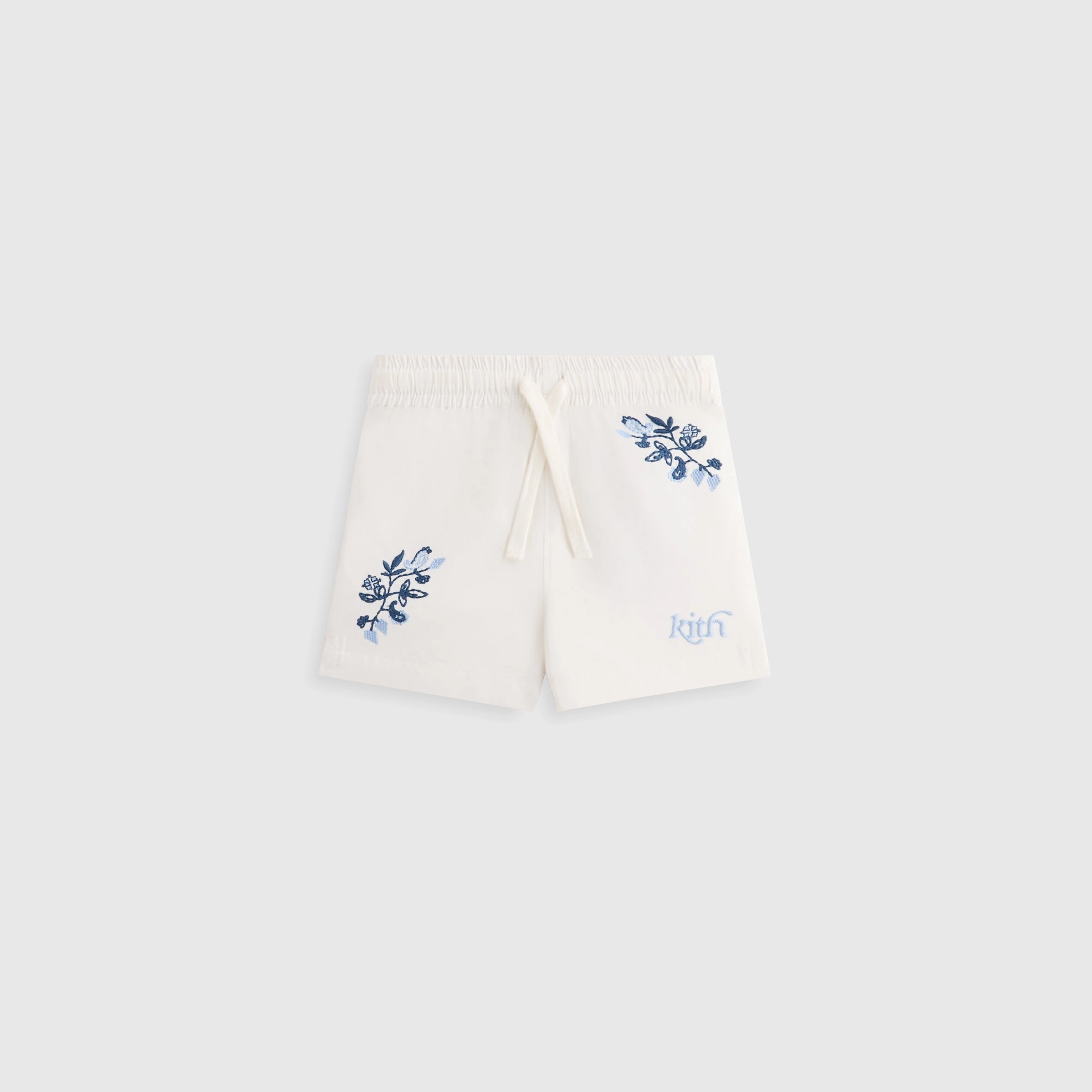 Loved Kith Baby Novelty Embroidered Thompson Camp Short - White Desirable