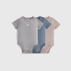 Kith Baby Palette 3-Pack Bodysuit - Argon Lively Vintage
