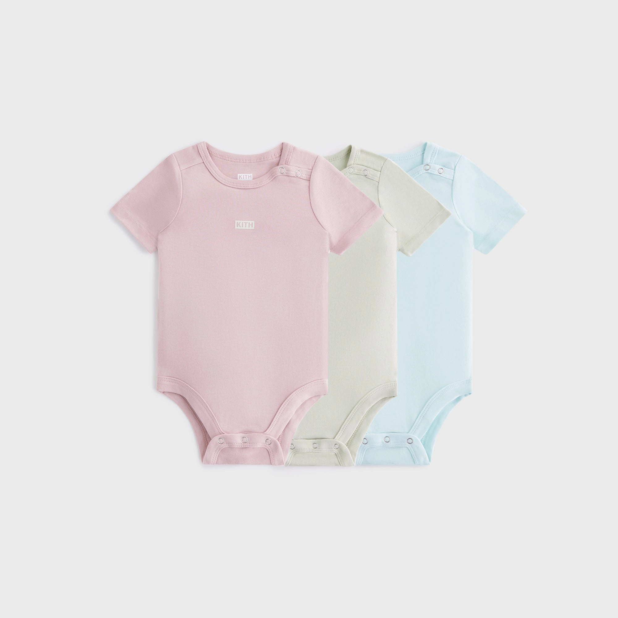 Sentimental Kith Baby Palette 3-Pack Bodysuit - Dusty Quartz Novel