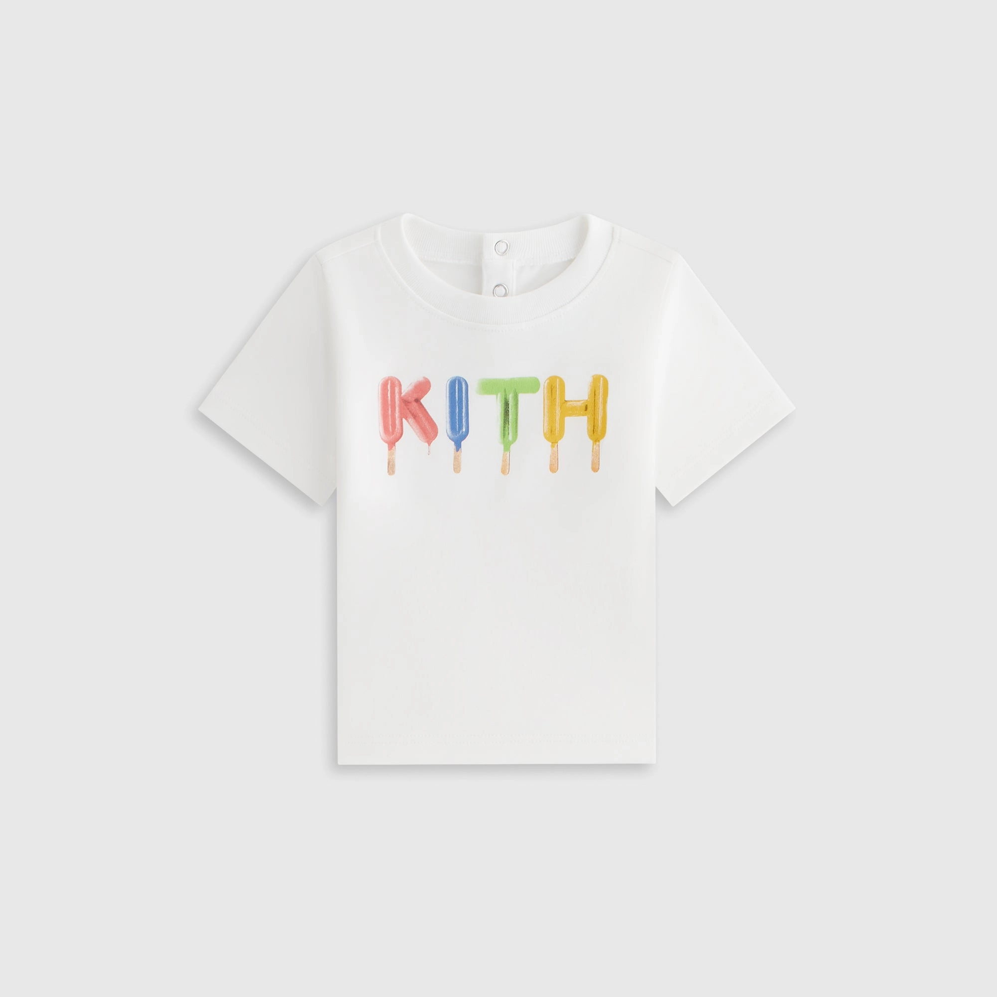 Kith Baby Popsicle Tee - White Permanent Lively