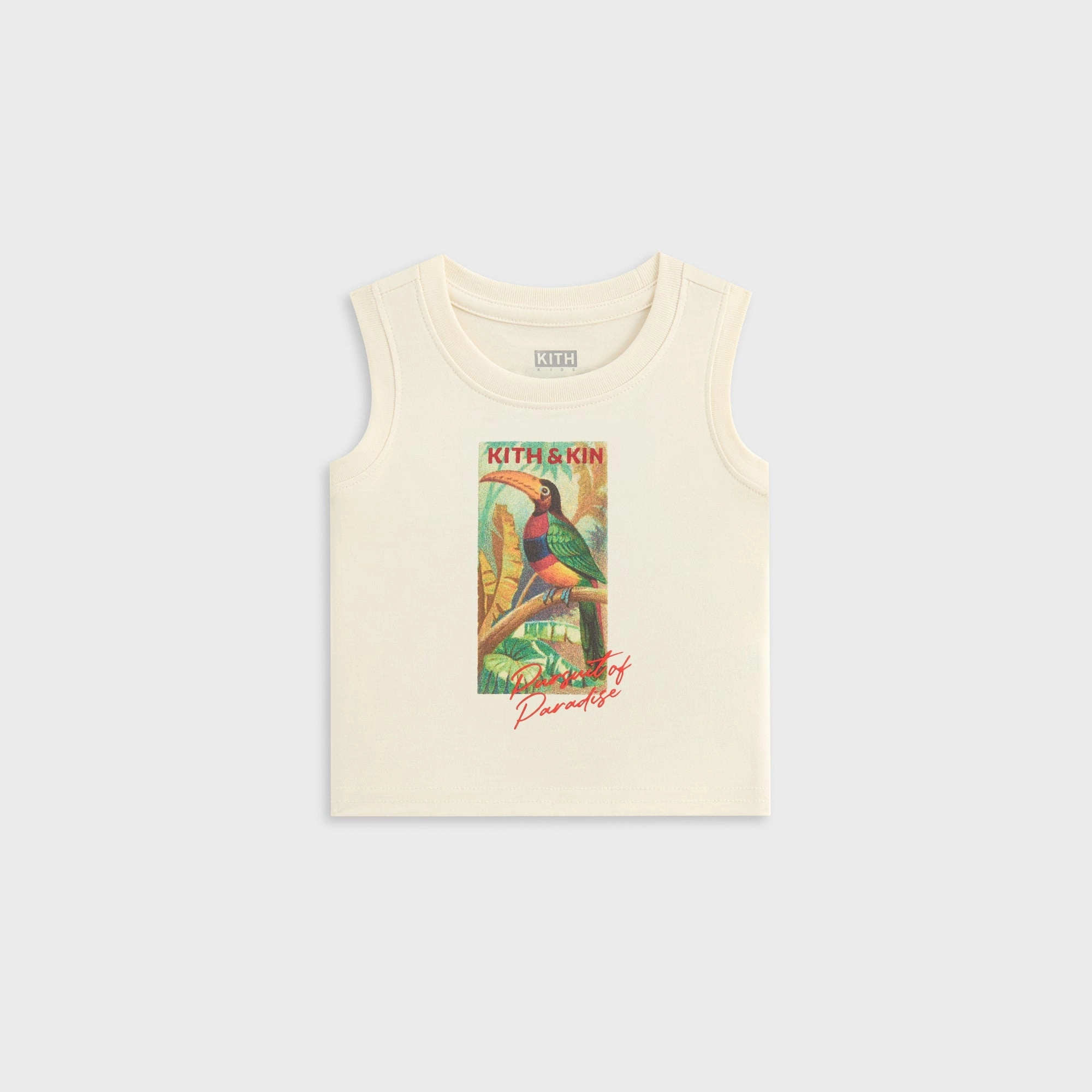 Kith Baby Pursuit of Paradise Muscle Tank - Sandrift Cheerful Flexible