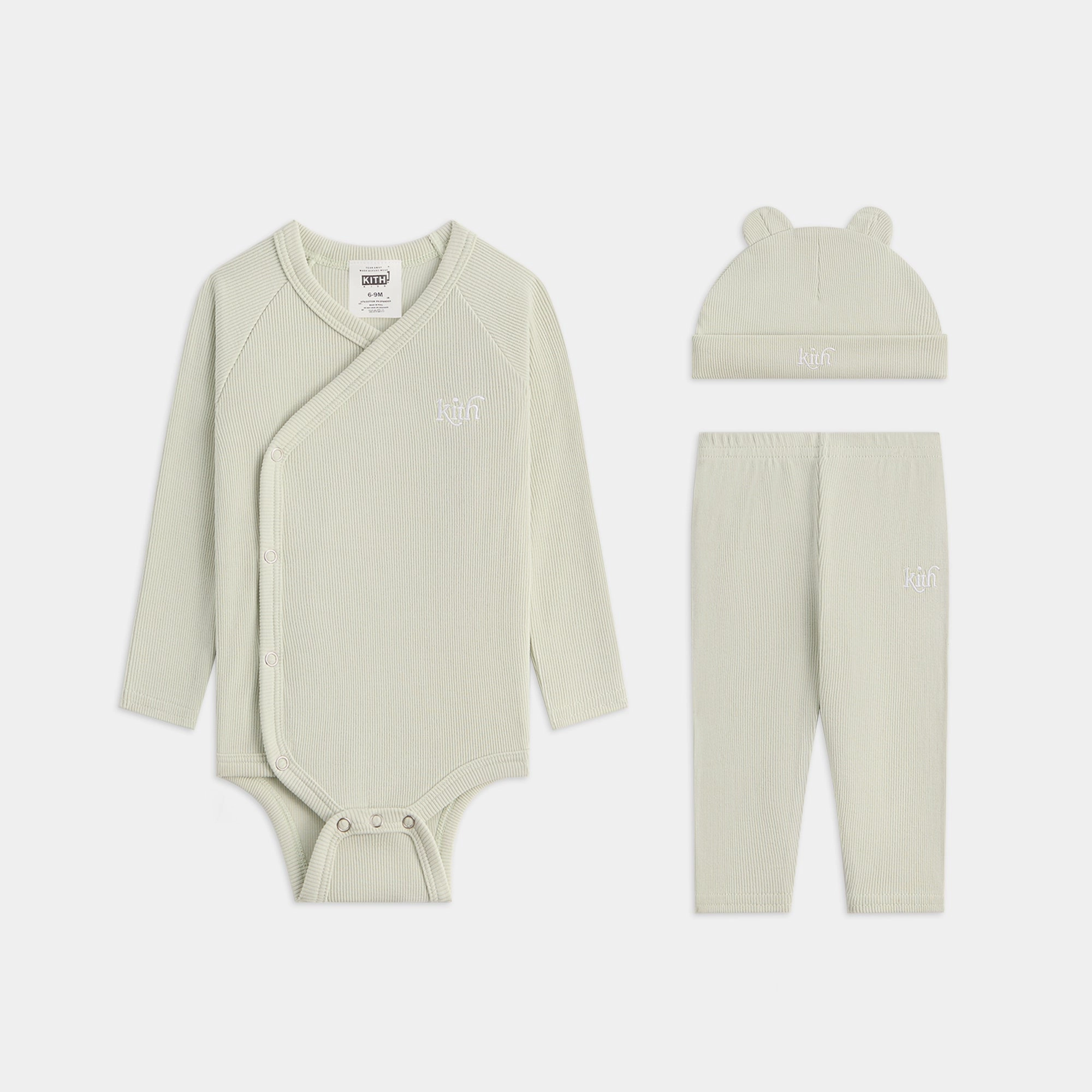 First-rate Kith Baby Ribbed Kimono Set - Palais Warm