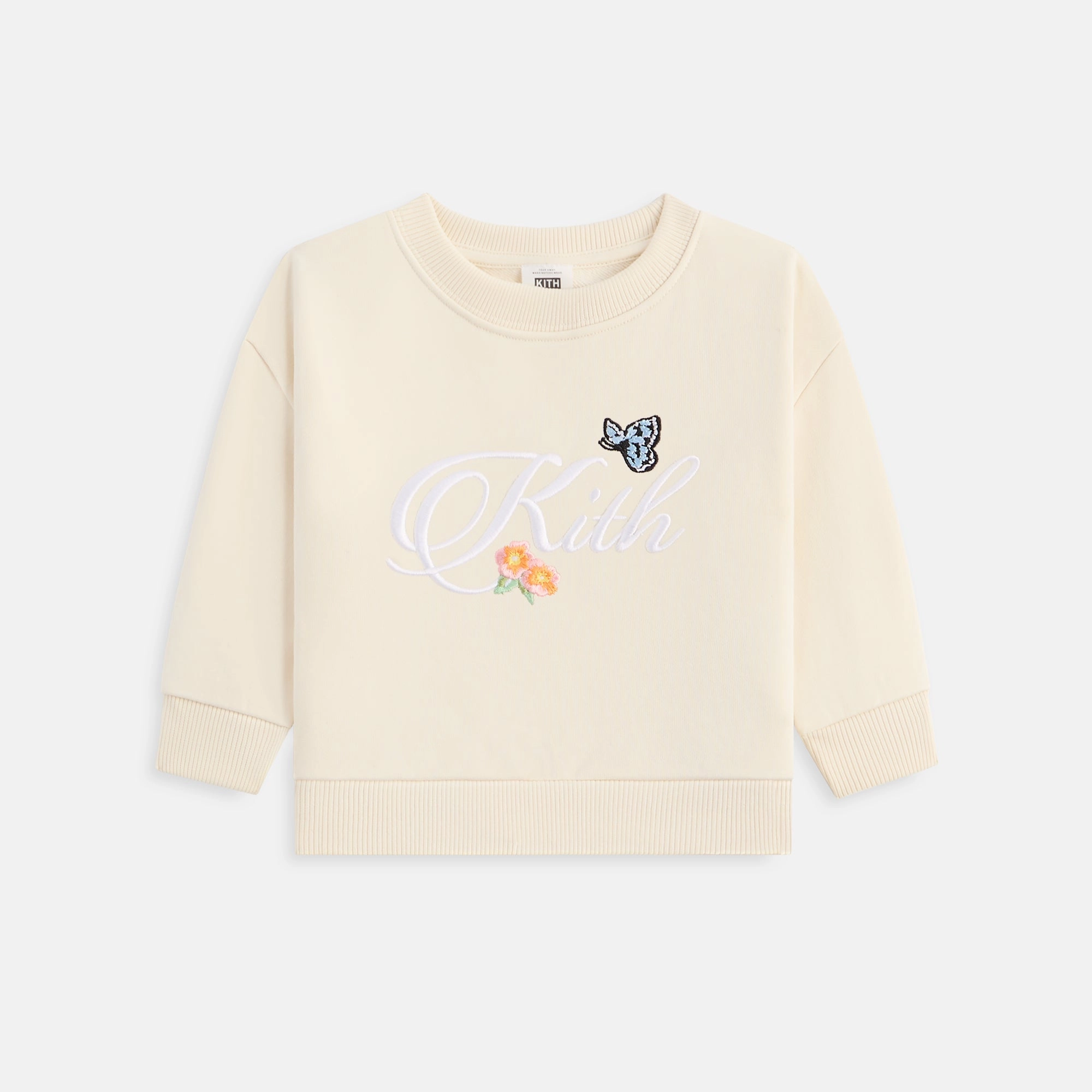 Kith Baby Script Nelson Crewneck - Silk Handy Sturdy