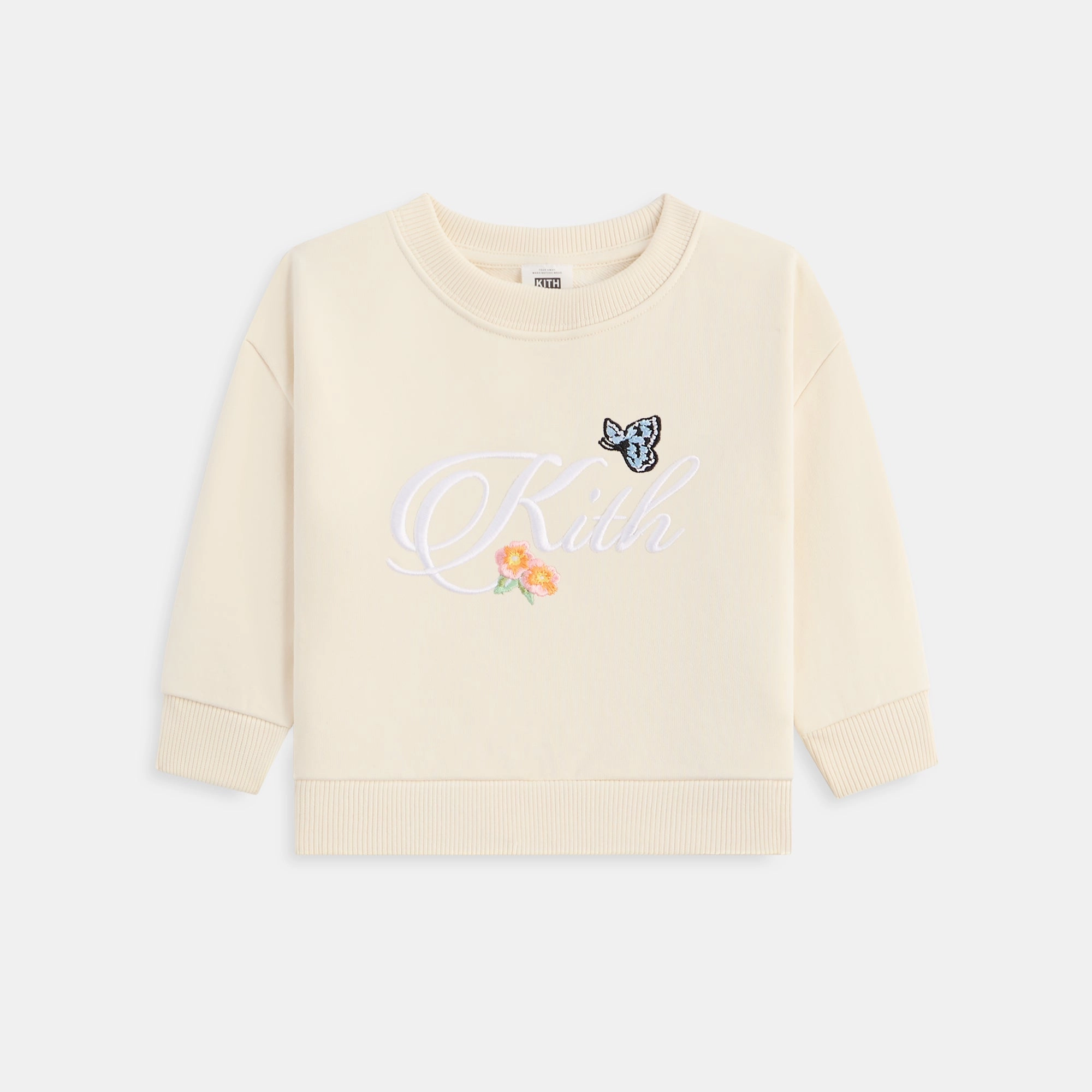 Kith Baby Script Nelson Crewneck - Silk Original Purposeful