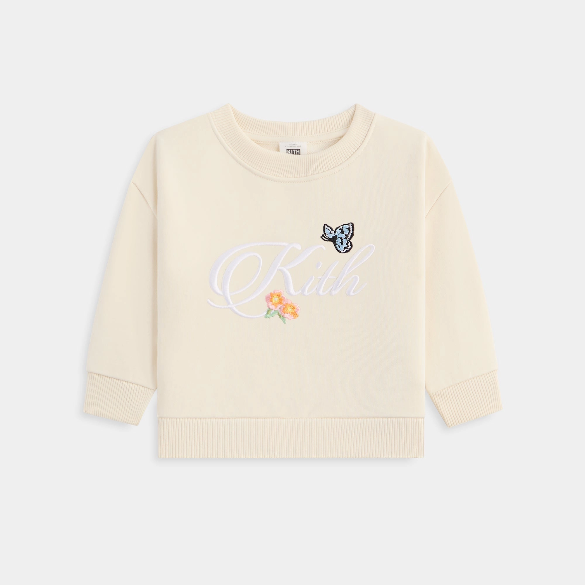 Firm Kith Baby Script Nelson Crewneck - Silk Cutting-edge