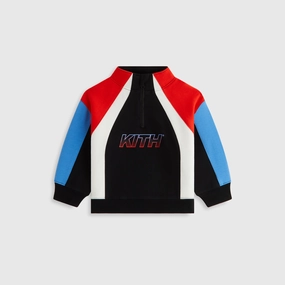 Kith Baby Speed Hunter Quarter Zip - Black Delightful Purposeful