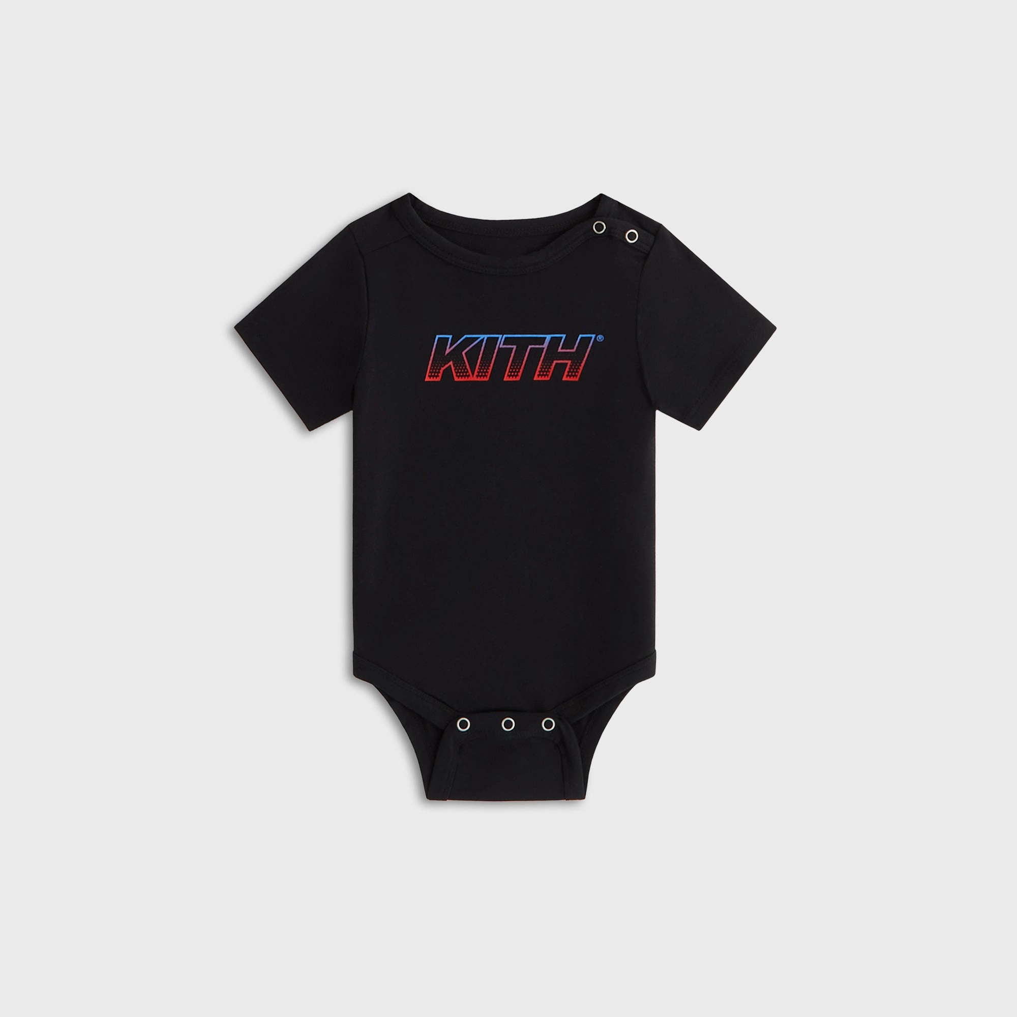 Kith Baby Speed Logo Bodysuit - Black Cosmopolitan Global