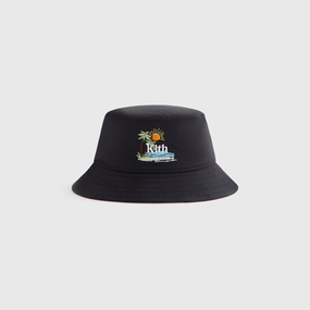 Kith Baby Summer Bucket Hat - Black Crucial Appreciated
