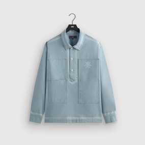 Kith Chambray Paterson Shirt - Light Indigo Sharp Old-fashioned