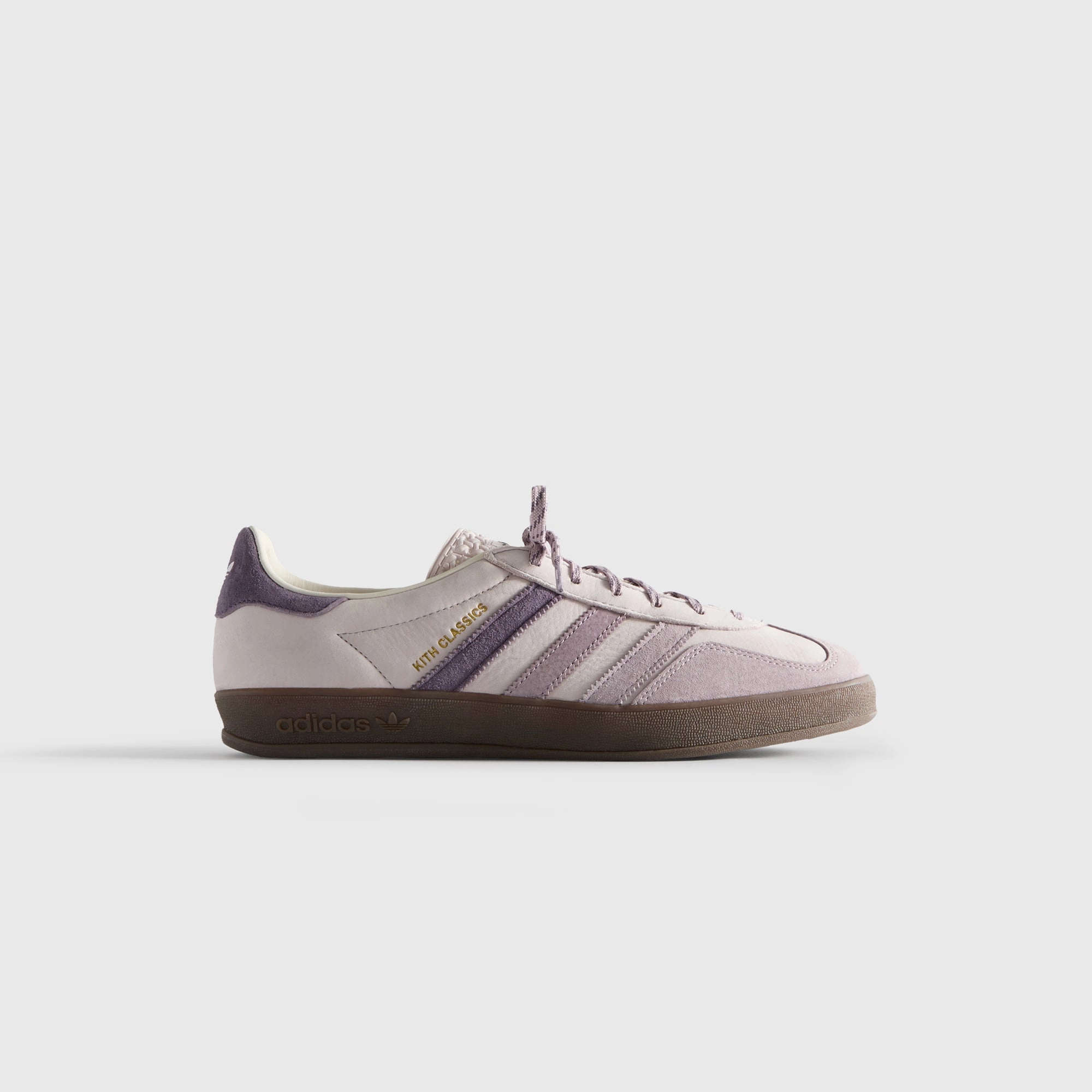 Kith Classics for adidas Originals Gazelle Indoor - Ash Purple / Ice Purple / Gum Playful Integrated