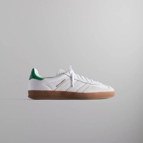 Kith Classics for adidas Originals Gazelle Indoor - White / Green Coveted Up-to-date