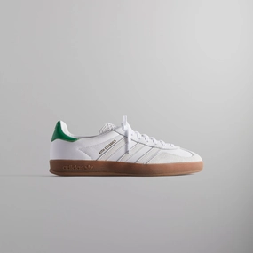 Kith Classics for adidas Originals Gazelle Indoor - White / Green Coveted Up-to-date