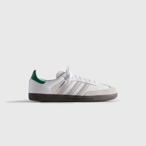 Kith Classics for adidas Originals Samba OG - White / Green Renowned First-rate