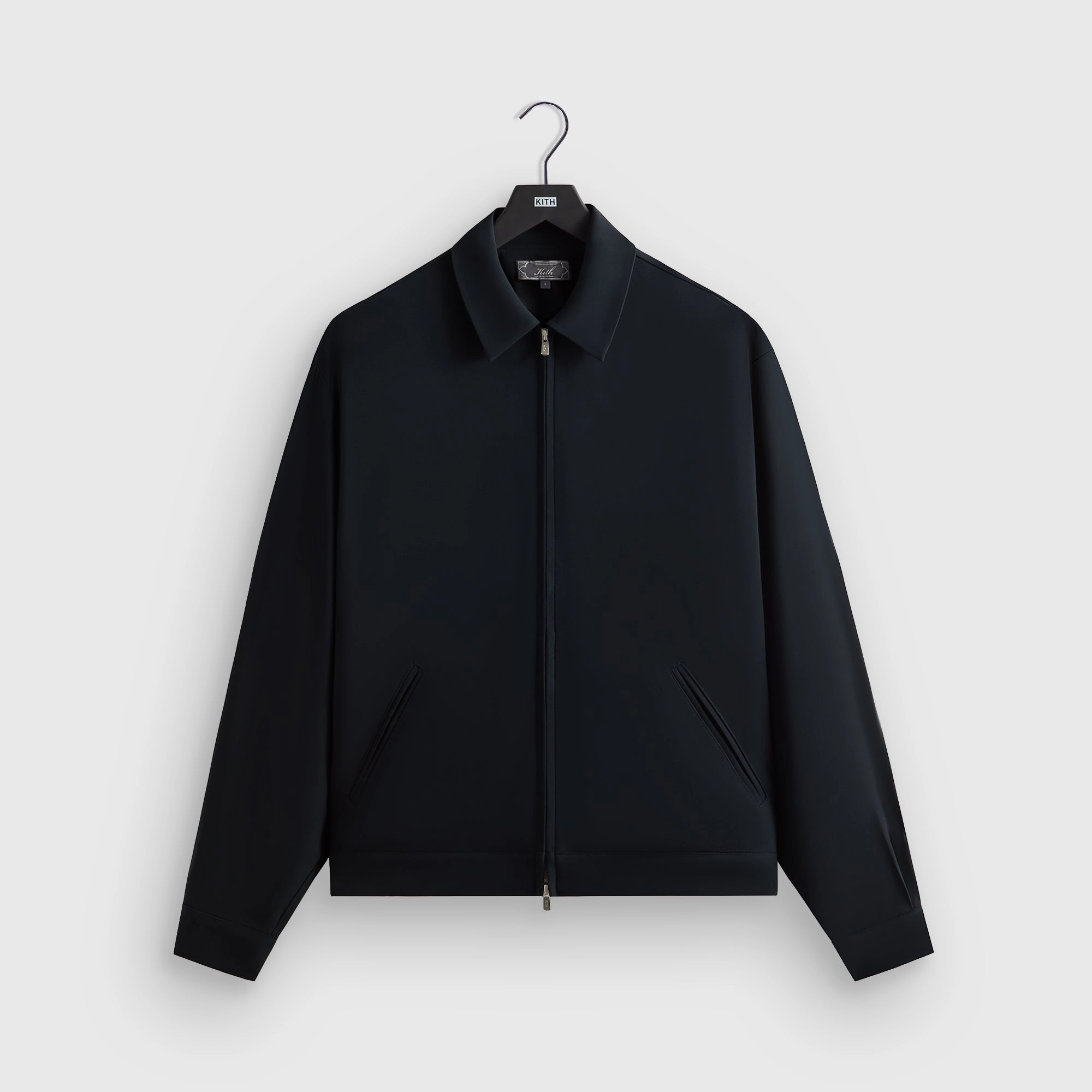 Kith Connor Blouson Jacket - Black Polished Refined