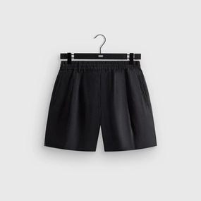 Kith Cupro Linen Jude Short - Black Silky Nature-friendly