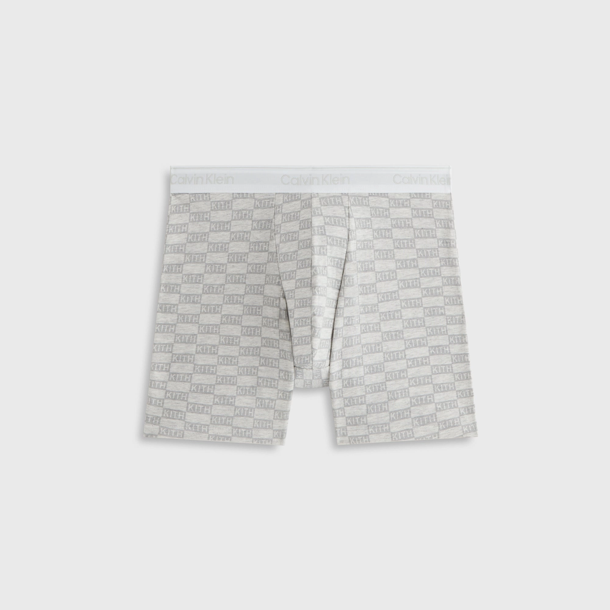 Sought-after Kith for Calvin Klein Classic Boxer Brief - Light Heather Grey Heritage