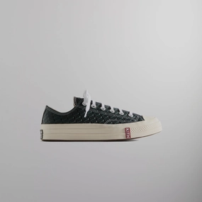 Kith for Converse Chuck Taylor All Star 1970 Ox - Black / Scarab / Egret Deco Handsome Eye-catching