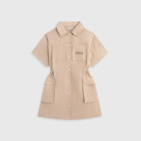 Kith Kids Bella Utility Dress - Canvas Respected Unchanging