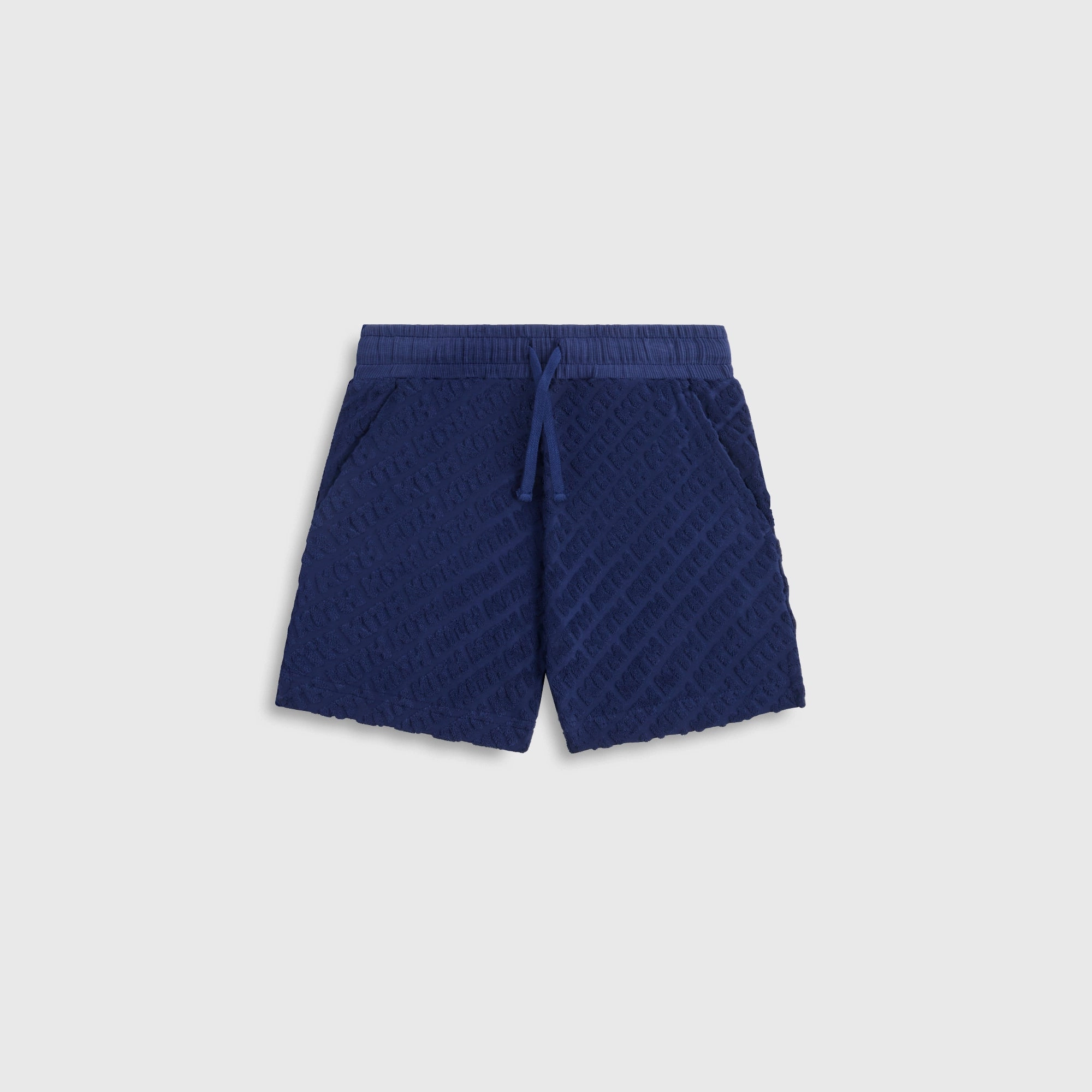 Kith Kids Monogram Terry Camp Short - Screen Edgy Resilient