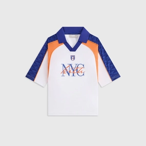 Kith Kids New York Soccer Top - White Universal Fabulous