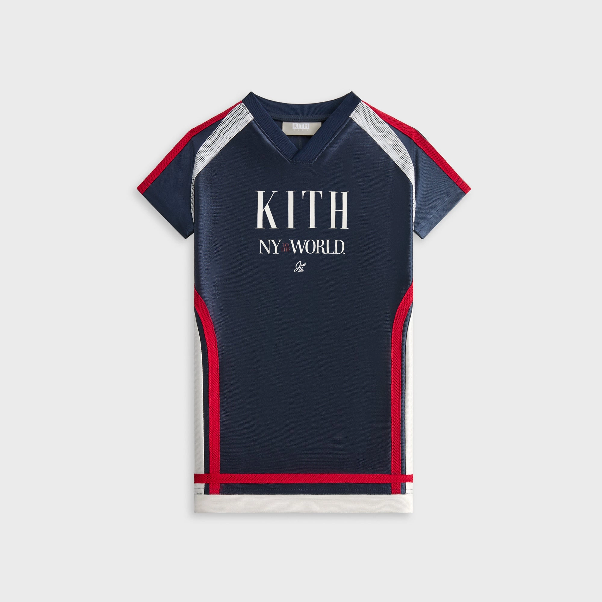 Kith Kids NY to the World Faille Fade Jersey Dress - Nocturnal Adaptable Stylish