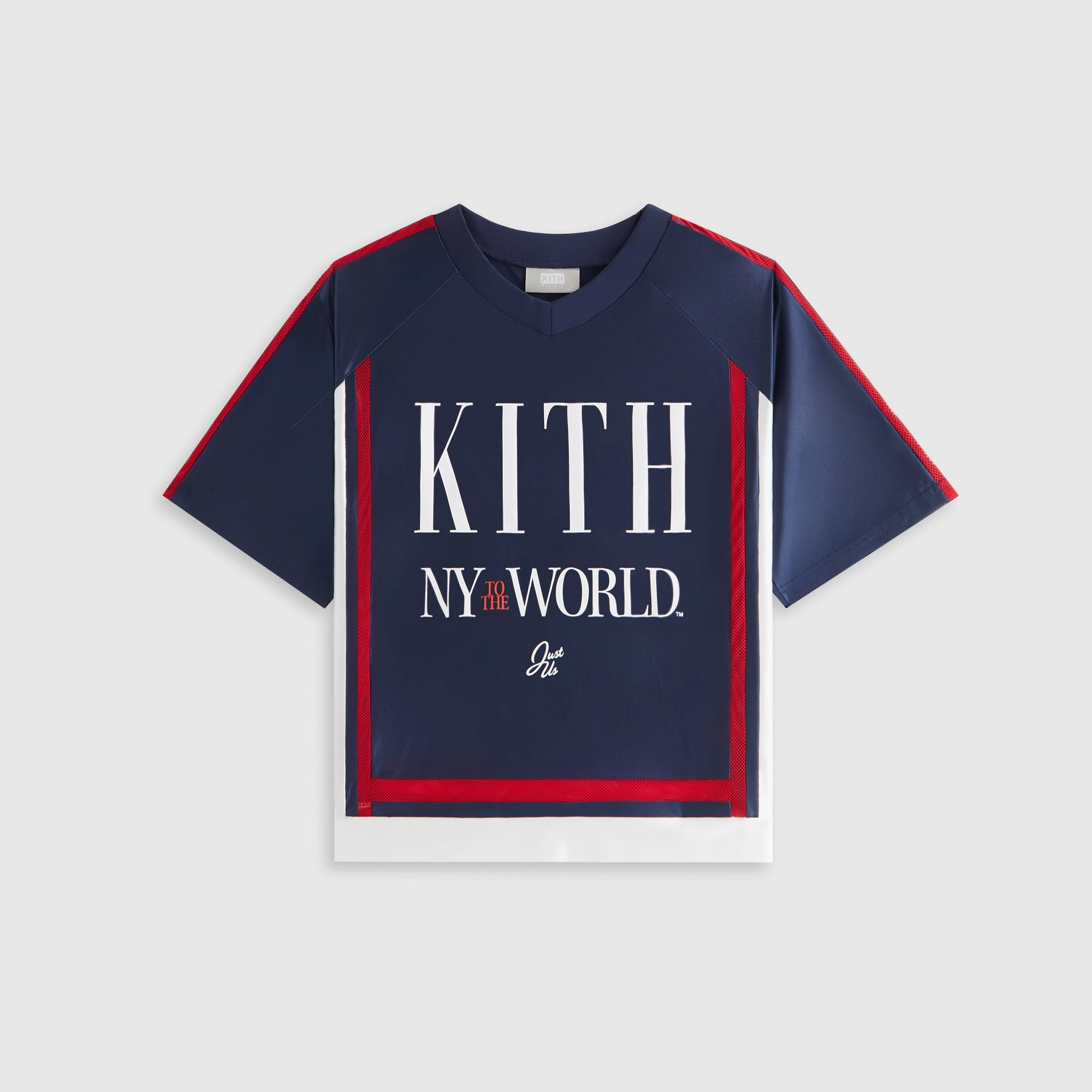 Kith Kids NY to the World Faille Leon Jersey - Nocturnal Gentle Dynamic