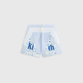 Kith Kids Patchwork Turbo Short - Larimar Solid Required